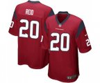 Houston Texans #20 Justin Reid Game Red Alternate Football Jersey