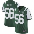 New York Jets #56 DeMario Davis Green Team Color Vapor Untouchable Limited Player NFL Jersey