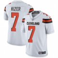 Cleveland Browns #7 DeShone Kizer White Vapor Untouchable Limited Player NFL Jersey