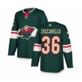 Minnesota Wild #36 Mats Zuccarello Authentic Green Home Hockey Jersey