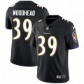 Baltimore Ravens #39 Danny Woodhead Black Alternate Vapor Untouchable Limited Player NFL Jersey