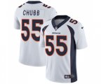 Denver Broncos #55 Bradley Chubb White Vapor Untouchable Limited Player Football Jersey