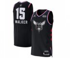 Charlotte Hornets #15 Kemba Walker Authentic Black 2019 All-Star Game Basketball Jersey