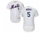 New York Mets #5 David Wright White Flexbase Authentic Collection MLB Jersey