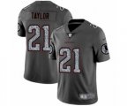 Washington Redskins #21 Sean Taylor Limited Gray Static Fashion Limited Football Jersey