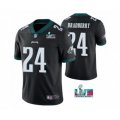 Philadelphia Eagles #24 James Bradberry Black Super Bowl LVII Vapor Untouchable Limited Stitched Jersey