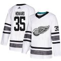 Detroit Red Wings #35 Jimmy Howard White 2019 All-Star Game Parley Authentic Stitched NHL Jersey