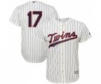 Minnesota Twins #17 Jose Berrios Replica Cream Alternate Cool Base Baseball Jersey