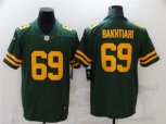 Green Bay Packers #69 David Bakhtiari Nike 2021 Green Alternate Retro 1950s Throwback Uniforms Jersey