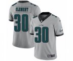 Philadelphia Eagles #30 Corey Clement Limited Silver Inverted Legend Football Jersey