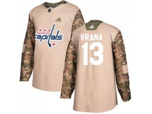 Washington Capitals #13 Jakub Vrana Camo Authentic 2017 Veterans Day Stitched NHL Jersey