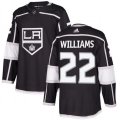 Los Angeles Kings #22 Tiger Williams Premier Black Home NHL Jersey