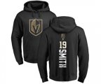 Vegas Golden Knights #19 Reilly Smith Black Backer Pullover Hoodie
