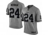 Washington Redskins #24 Josh Norman Limited Gray Gridiron NFL Jersey