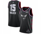Charlotte Hornets #15 Kemba Walker Swingman Black 2019 All-Star Game Basketball Jersey