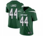 New York Jets #44 Harvey Langi Green Team Color Vapor Untouchable Limited Player Football Jersey