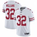 San Francisco 49ers #32 Joe Williams White Vapor Untouchable Limited Player NFL Jersey