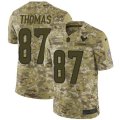 Houston Texans #87 Demaryius Thomas Limited Camo 2018 Salute to Service NFL Jersey