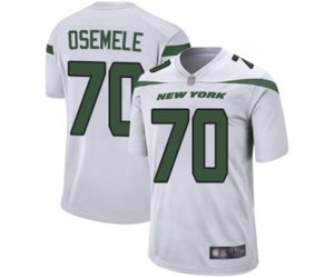 New York Jets #70 Kelechi Osemele Game White Football Jersey