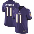 Baltimore Ravens #11 Breshad Perriman Purple Team Color Vapor Untouchable Limited Player NFL Jersey
