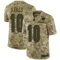 Miami Dolphins #10 Kenny Stills Limited Camo 2018 Salute to Service NFL Jersey