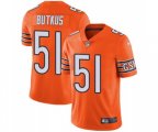 Chicago Bears #51 Dick Butkus Orange Alternate Vapor Untouchable Limited Player Football Jersey