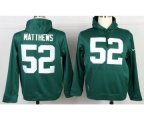 Green Bay Packers #52 clay matthews green[pullover hooded sweatshirt]