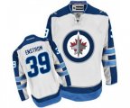 Winnipeg Jets #39 Tobias Enstrom Authentic White Away NHL Jersey