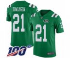 New York Jets #21 LaDainian Tomlinson Limited Green Rush Vapor Untouchable 100th Season Football Jersey