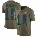 Philadelphia Eagles #19 Golden Tate III Limited Olive 2017 Salute to Service NFL Jersey
