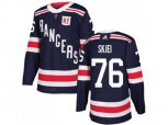 Adidas New York Rangers #76 Brady Skjei Navy Blue Authentic 2018 Winter Classic Stitched NHL Jersey