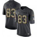 New Orleans Saints #83 Willie Snead Limited Black 2016 Salute to Service NFL Jersey
