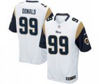 Los Angeles Rams #99 Aaron Donald Game White Football Jersey