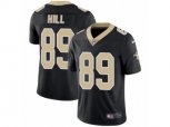 New Orleans Saints #89 Josh Hill Vapor Untouchable Limited Black Team Color NFL Jersey