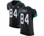 Jacksonville Jaguars #84 Keelan Cole Teal Black Team Color Vapor Untouchable Elite Player Football Jersey