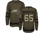 Washington Capitals #65 Andre Burakovsky Green Salute to Service Stitched NHL Jersey