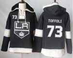Los Angeles Kings #73 Tyler Toffoli Black Sawyer Hooded Sweatshirt Stitched NHL Jersey