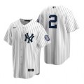 Nike New York Yankees #2 Derek Jeter White 2020 Hall of Fame Induction Stitched Baseball Jersey