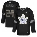 Toronto Maple Leafs #24 Kasperi Kapanen Black Authentic Classic Stitched NHL Jersey