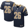 Los Angeles Rams #26 Mark Barron Navy Blue Team Color Vapor Untouchable Elite Player NFL Jersey
