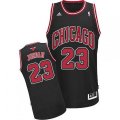 Chicago Bulls #23 Michael Jordan Swingman Black Alternate NBA Jersey