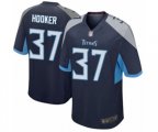 Tennessee Titans #37 Amani Hooker Game Navy Blue Team Color Football Jersey