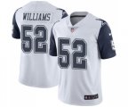 Dallas Cowboys #52 Connor Williams Limited White Rush Vapor Untouchable Football Jersey