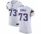 Minnesota Vikings #73 Dru Samia White Vapor Untouchable Elite Player Football Jersey