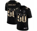 Pittsburgh Steelers #50 Ryan Shazier Limited Black Statue of Liberty Football Jersey