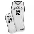 Brooklyn Nets #32 Julius Erving Authentic White Home NBA Jersey