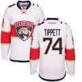Florida Panthers #74 Owen Tippett Authentic White Away NHL Jersey