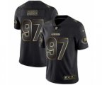 San Francisco 49ers #97 Nick Bosa Black 2019 Vapor Limited Golden Edition Jersey