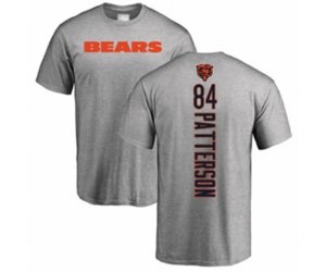 Chicago Bears #84 Cordarrelle Patterson Ash Backer T-Shirt