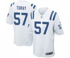 Indianapolis Colts #57 Kemoko Turay Game White Football Jersey